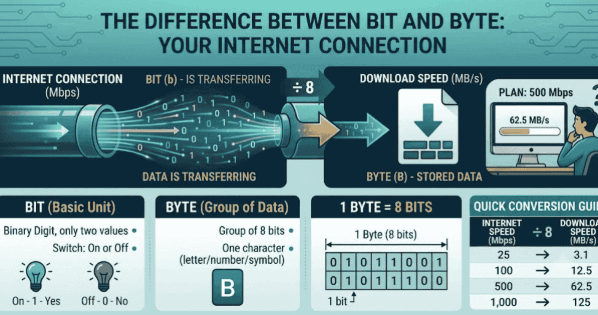 Bits vs Bytes: What’s the Difference?