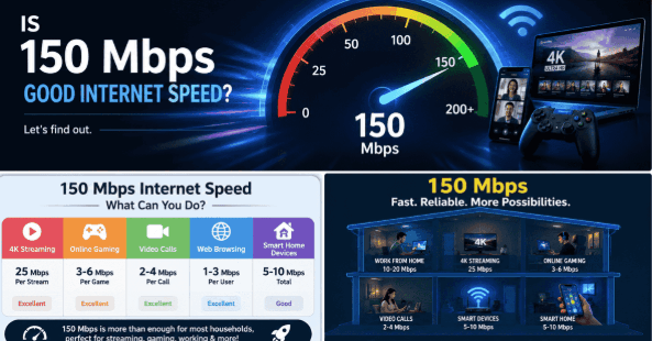 Is 150 Mbps Good? Here's What It Actually Supports