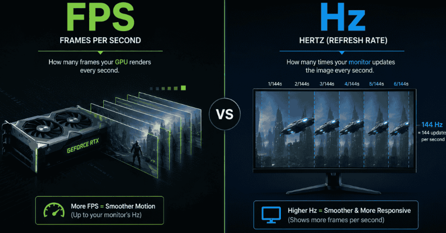 FPS vs Hz Explained