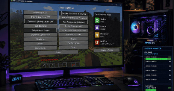 Minecraft Video Settings