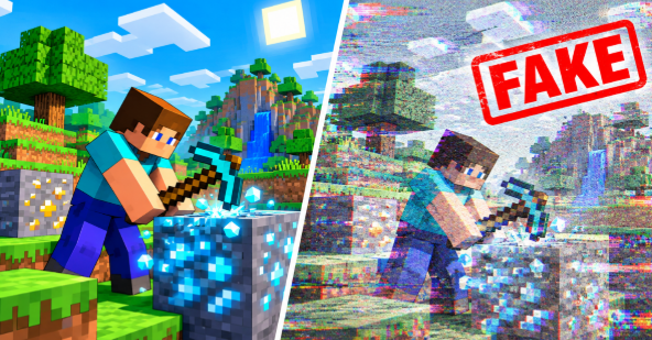 Minecraft game screenshot